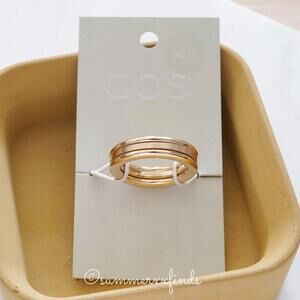COS Gold Ring Set Size XS/S
